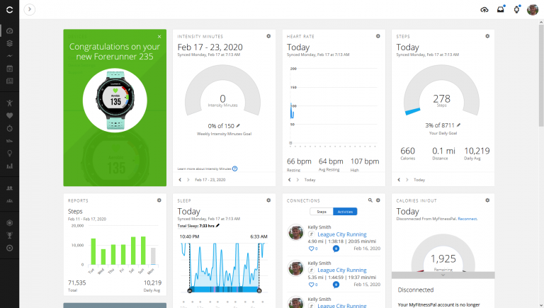 Garmin Connect Edit Start Point