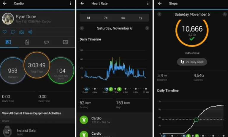 Google Fit Vs Garmin Connect